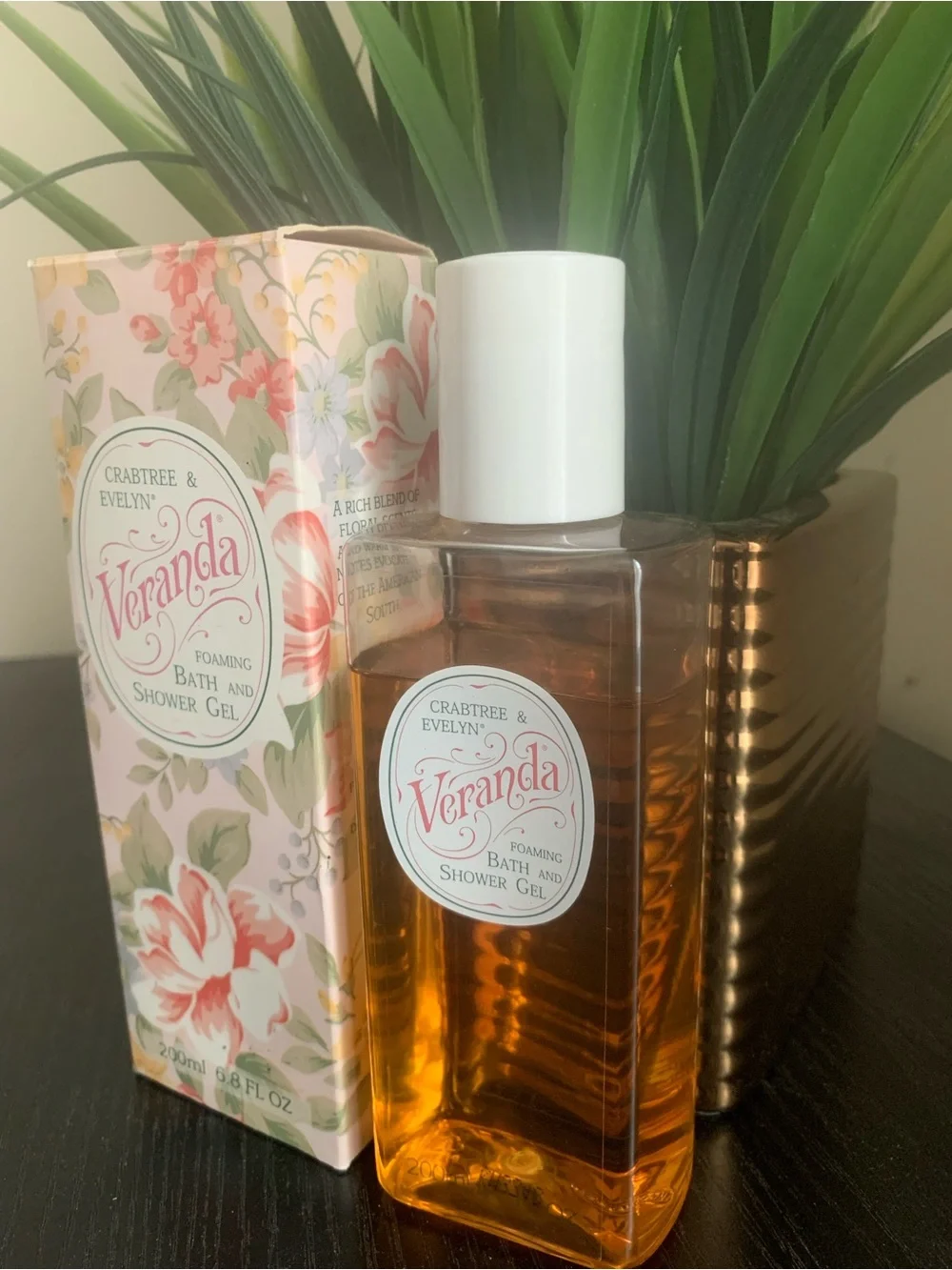 Crabtree & Evelyn Veranda Floral Foaming Bath & Shower Gel - Boxed